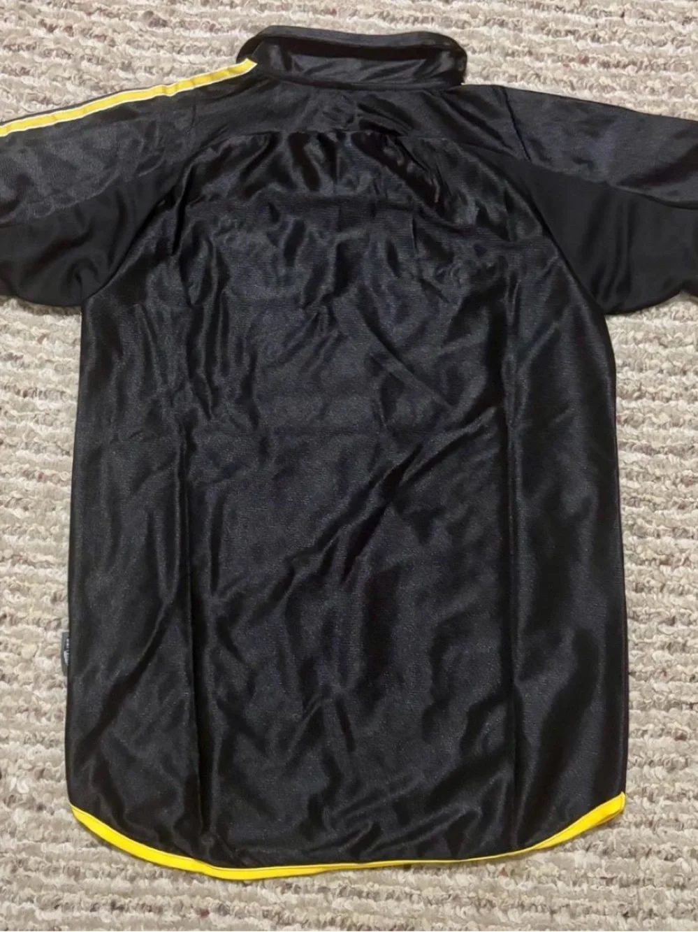 Adidas Real Madrid Black & Yellow Soccer Jersey